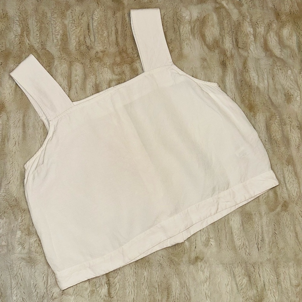 Madewell Sunside Button-Back Top - image 4